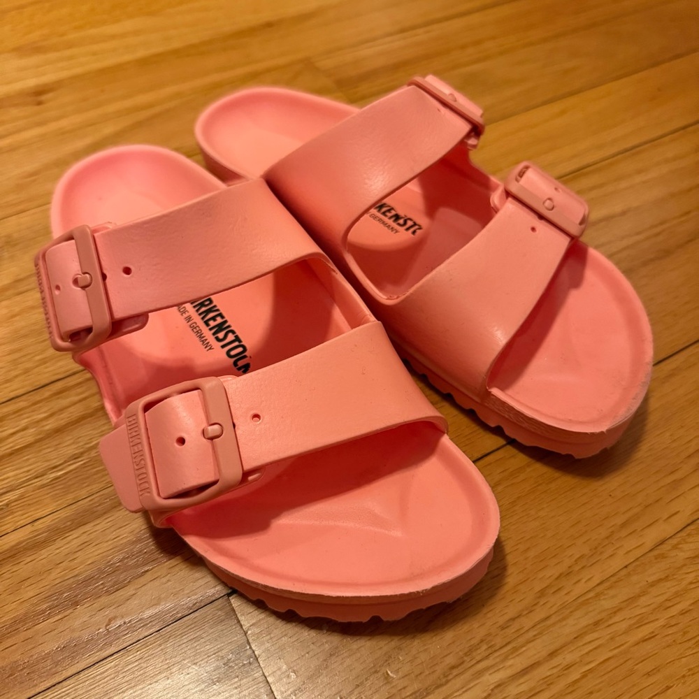 Birkenstock Arizona EVA Sandals in Coral Pink